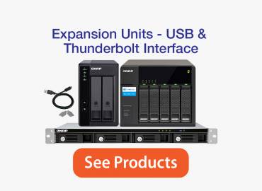 Expansion Units - USB &  Thunderbolt Interface